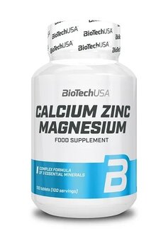 Biotech - Calcium Zinc Magnesium - 100 tabletten