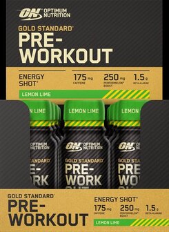 Optimum Nutrition Gold Standard Pre-Workout Shot 12x60ml_package