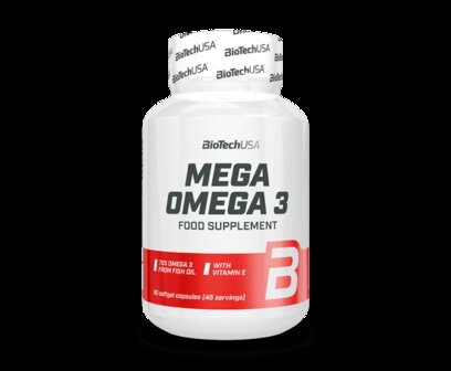 BioTech Mega Omega 3 - 90 capsules