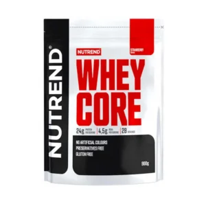 nutrend whey core strawberry 900g
