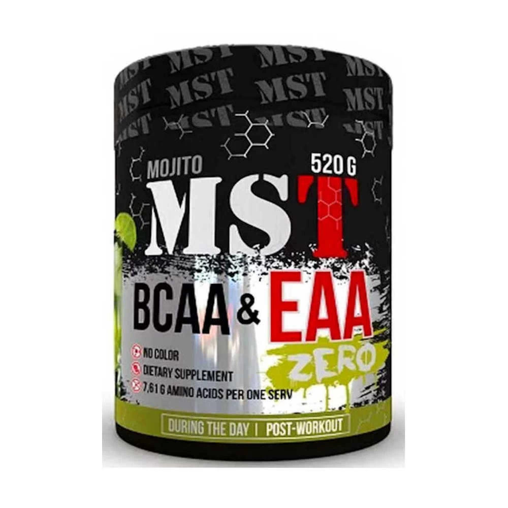 MST EAA & BCAA Zero 520g - Hoogwaardig aminozuren supplement voor spierherstel