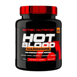 scitec nutrition hot blood hardcore guarana 700g