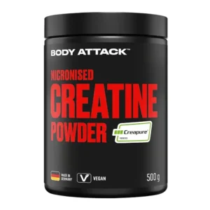 Body Attack Micronised Creatine Powder Creapure 500 gram verpakking - 100% puur en vegan