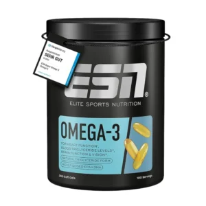 ESN Omega 3 capsules 300 stuks — 2250mg omega-3 per dagdosering met EPA en DHA in triglyceridevorm
