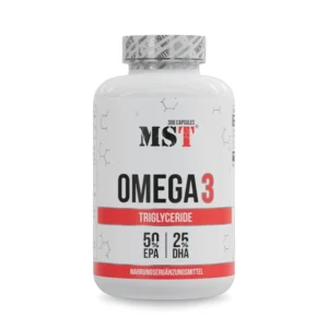 MST Omega 3 Triglyceride 75% 300 softgels — 500mg EPA en 250mg DHA per softgel Made in Germany