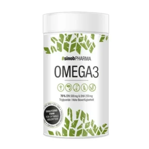Sinob Omega 3 Max 120 capsules — 500mg EPA en 250mg DHA in triglyceridevorm